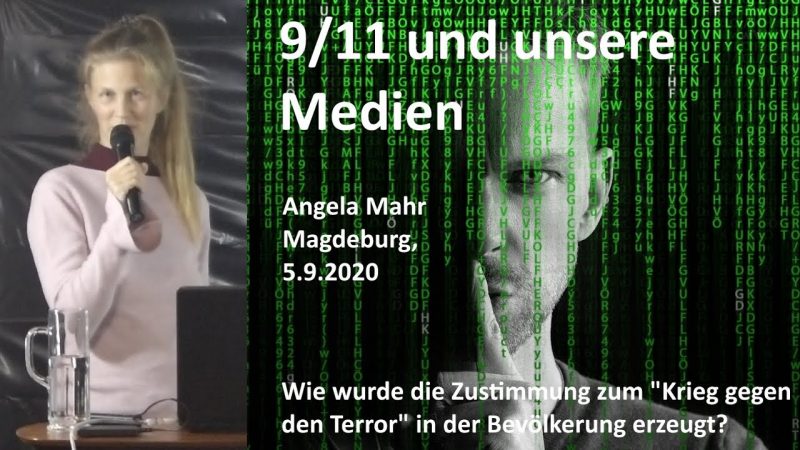 9/11 und unsere Medien: Vortrag von Angela Mahr auf dem Magdeburger Friedensfestival