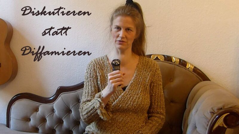 Diskutieren statt Diffamieren! Liebe und Lieblosigkeit im öffentlichen Raum (Vlog)