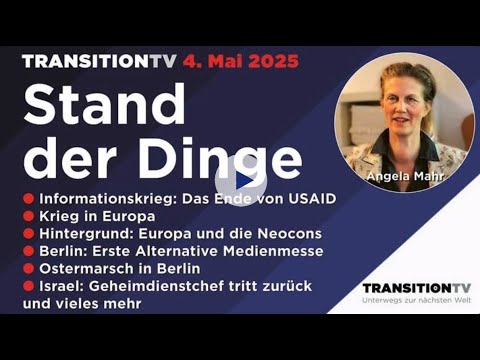Stand der Dinge, mit Angela Mahr, 4. Mai 2025