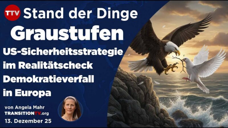 Graustufen. Stand der Dinge vom 13.12. 25
