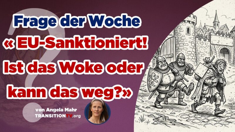 Frage der Woche: Sanktioniert! Verbannung und Verfehmung: Ist das woke oder kann das weg? (Transition TV)