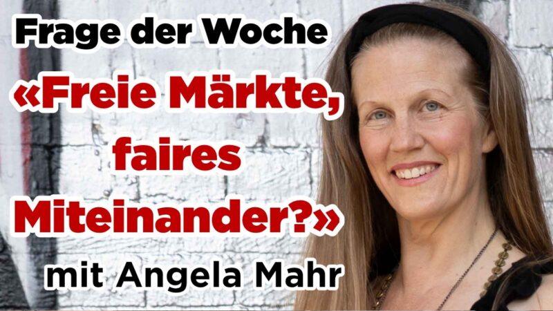 Schaffen Angebot und Nachfrage ein faires Miteinander? Frage der Woche